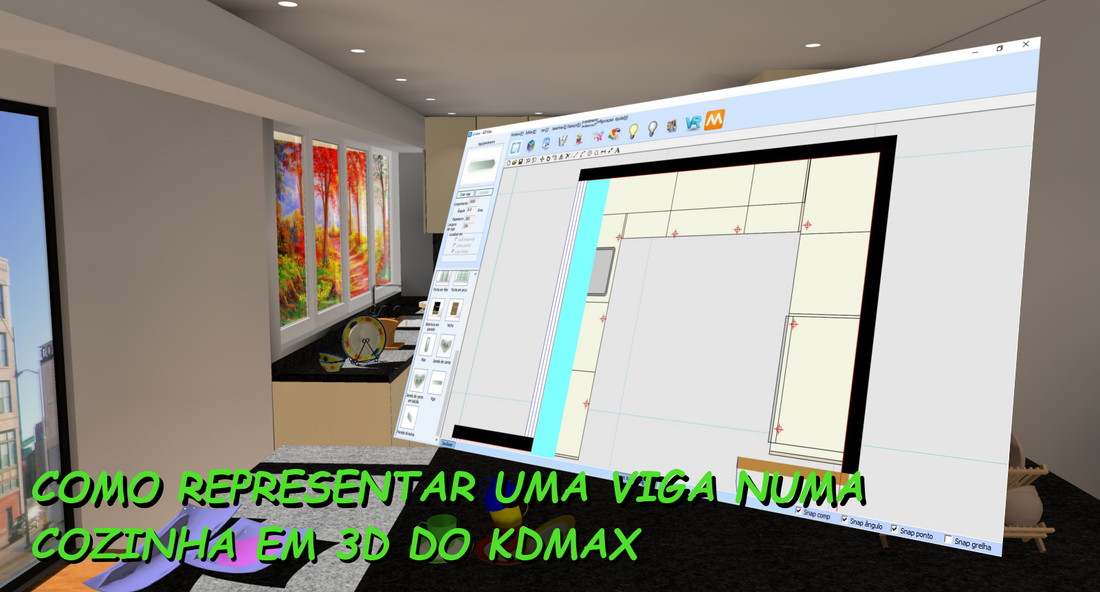 KDMAX Software para desenho de cozinhas e decoração de interiores